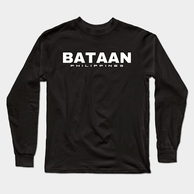 Bataan Philippines Long Sleeve T-Shirt by Prism Chalk House
